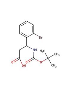 Astatech BOC-3-AMINO-3-(2-BROMOPHENYL)PROPIONIC ACID; 1G; Purity 95%; MDL-MFCD02090697